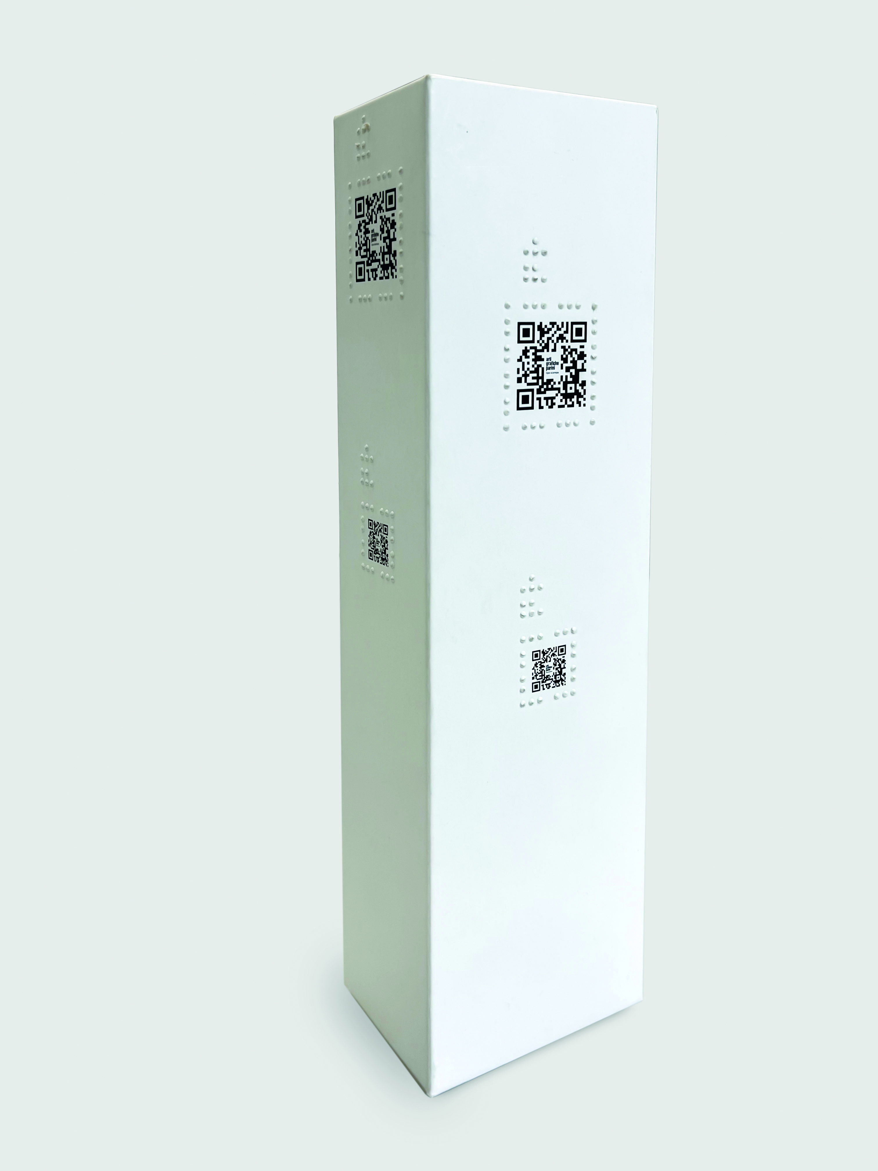 Il QR Code per le persone non vedenti e ipovedenti: Arti Grafiche Parini presenta TQ Braille™, un nuovo modo più inclusivo e innovativo di intendere il packaging, applicabile a ogni categoria di prodotto.
